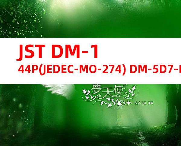 JST DM-144P(JEDEC-MO-274) DM-5D7-B3200系列规格书